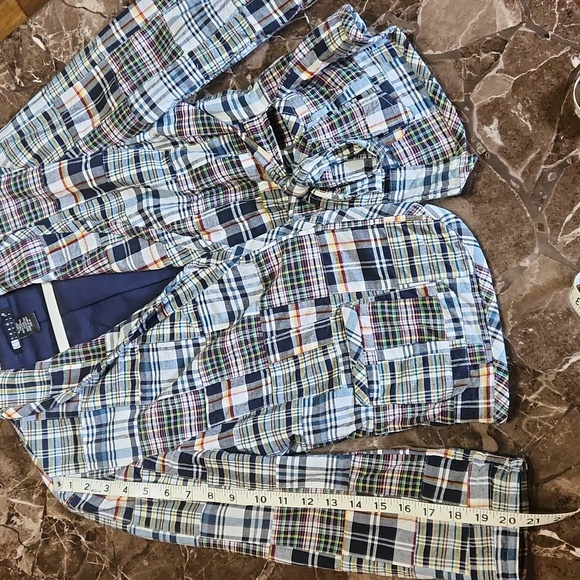 Adorable madras wrap jacket by Carole Little in great condition - Picture 8 of 8